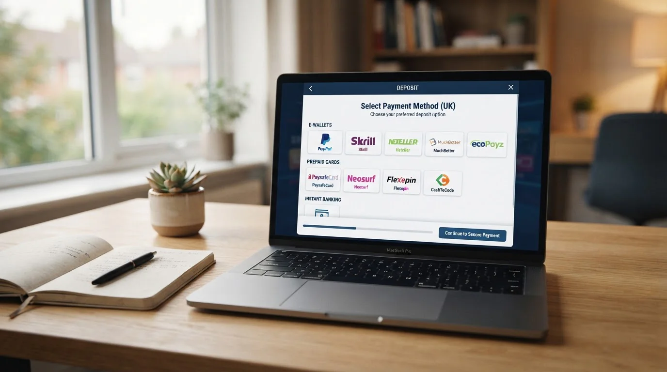UK casino payment methods comparison with alternative e-wallets and prepaid cards