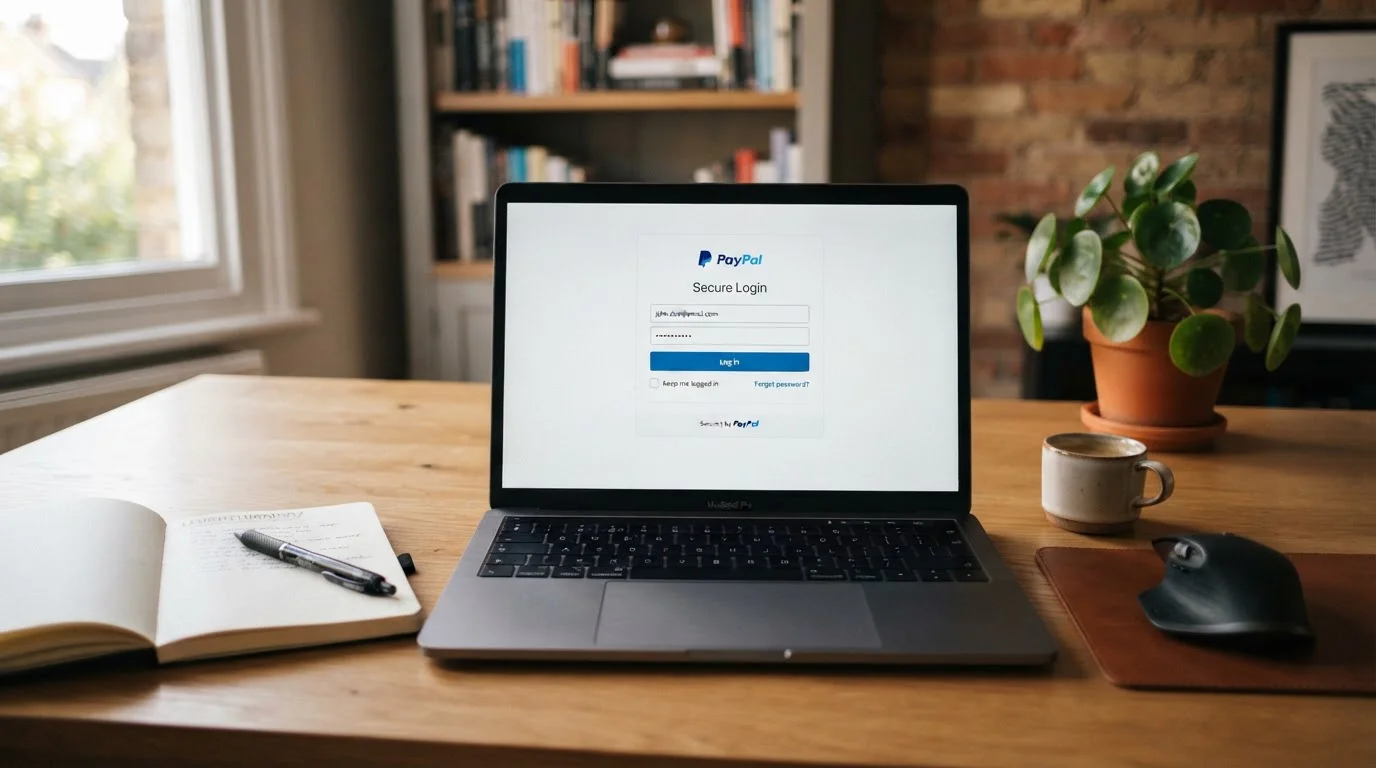 Step-by-step PayPal deposit process on casino cashier interface