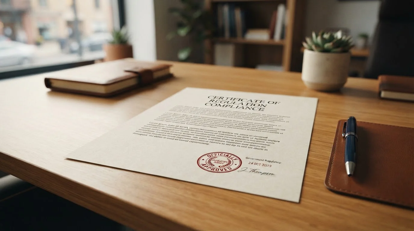 UKGC regulatory document on desk with credit card ban notice